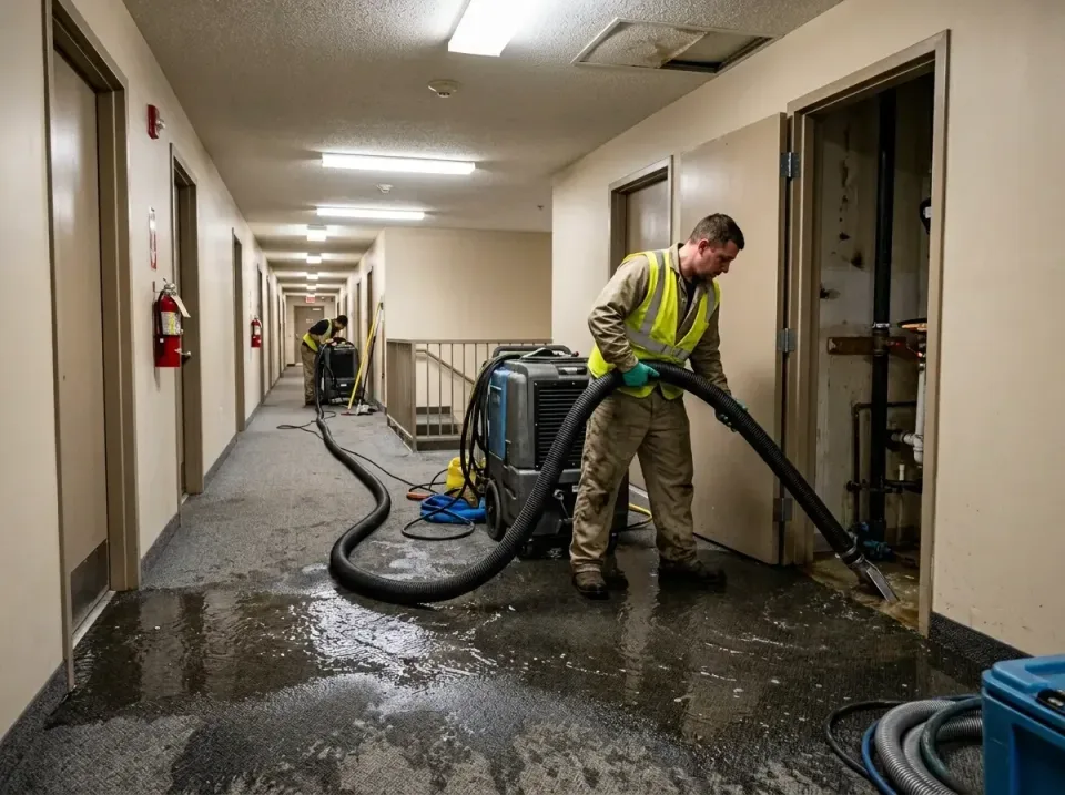 multi-unit-apartment-hallway-f-005 — frequently asked questions, Emergency Burst Pipe Water Extraction & Removal in Isla Vis…